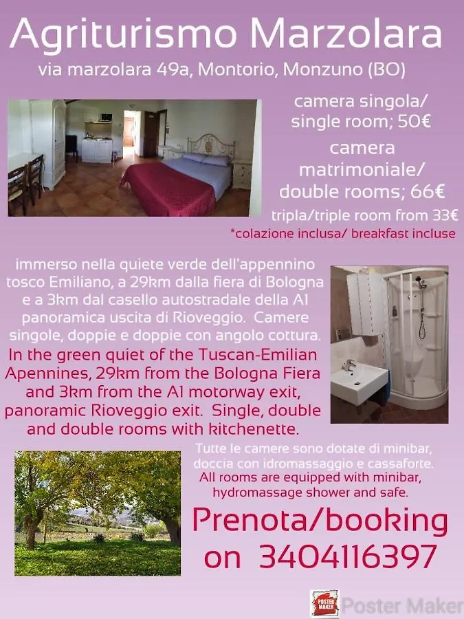 Agriturismo Marzolara. Monzuno Agroturismo